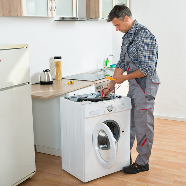 can you walk me through the steps of troubleshooting my washer issue in Blair OK